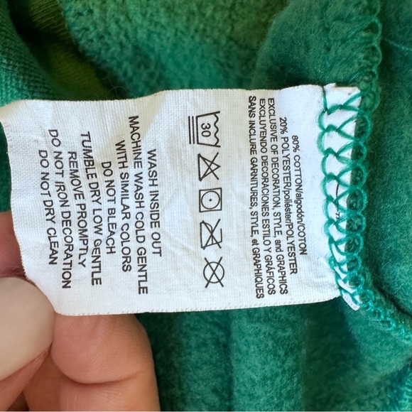 Women’s Fanatics Kelly Green NFL Arizona Cardinal’s Pullover Hoodie Medium - Picture 16 of 16